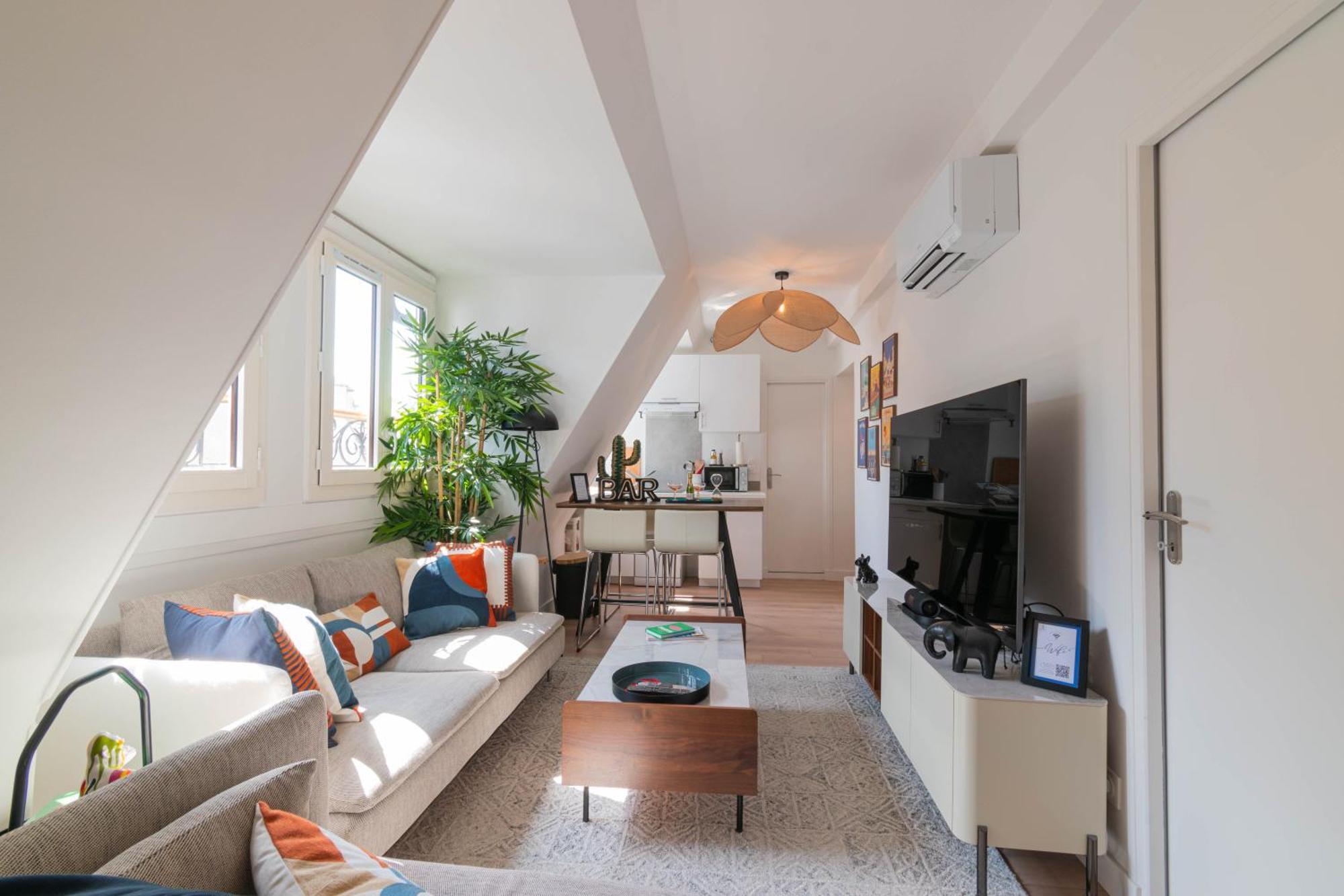 1 Min Walk From Opera - Ac - Authentic Parisian Experience ! *